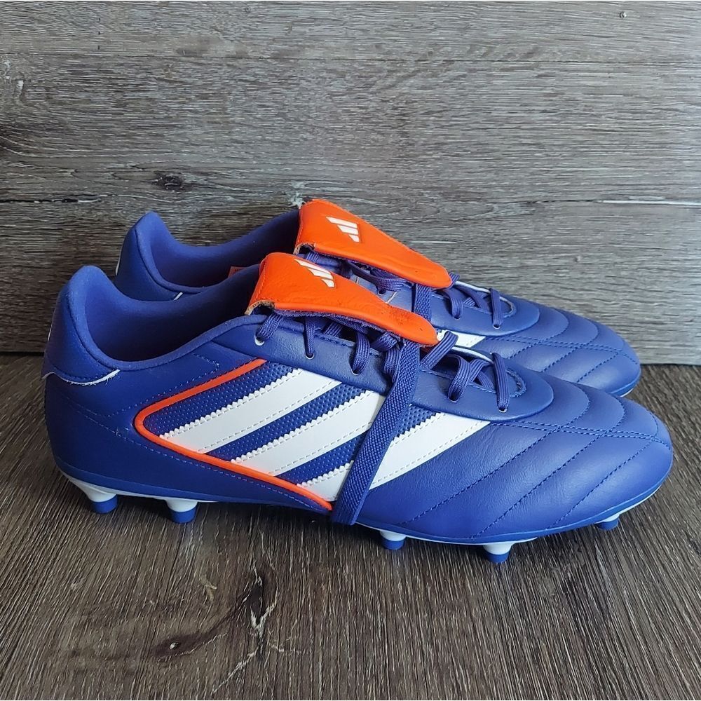 NEW adidas Copa Gloro II FG Firm Ground Soccer Cleat Blue/Orange Size 10.5